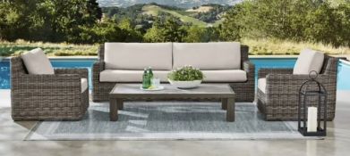 Halsted collection four-piece extra large seating set