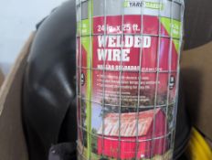 Industrial/automotive, welded wire, tubing, drain tub, heavy duty steel garden parts, tools, brake p