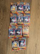 (11) Pokemon Scarlett and violet surging Sparks booster packs
