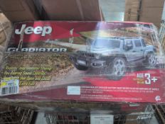 Jeep kids ride on gladiator, bedframe, mattress, JEEKEE power cage & More