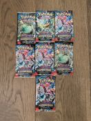 (7) Pokemon Scarlett and violet Twilight masquerade booster packs
