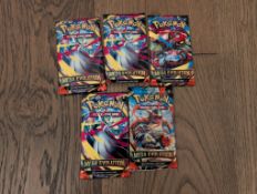 (5) Pokemon Mega Evolution booster packs