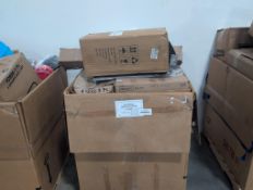 Hamper, rug, glad garbage can, cushions, beat bot cover, king 9 moon, & More