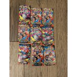 (9) Pokemon Mega Evolution booster packs