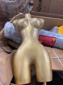 Mannequin, mattress, towels, undergarments, bounty paper towels, planter step stone, & More