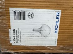 SENIX snowblower, animated deer, Kohler cabinet, KICHLER lighting, TV mount, Walker Edison, & More