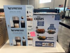Two – Nespresso Virtuo pop plus deluxe and ninja crispi