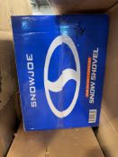 Snow Joe snowblower, 34 inch view Finity, PRANTMOR cookware, alternators, furniture, baby clothing,