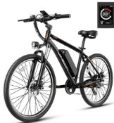 JASION EB5 e bike, black