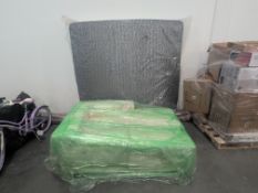Couch, rug, mattress