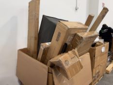 Cushions, miscellaneous furniture, metal poles, & More