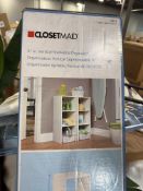 Flooring, FAUX plant, dolly, window well cover, towels, storage organizer, pool noodle, pillow, & Mo
