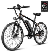 JASION EB5 e bike, black