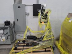 SUNNY health and fitness elliptical machine used customer return not tested