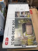 KETER deck boxes