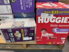 Scott's toilet paper, Huggies diapers, premium diapers, face tissue, undergarments, & More