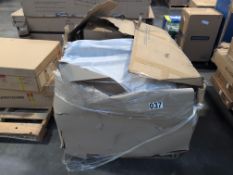 SERTA haddington convertible loveseat open box