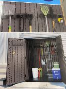Suncast extra large vertical shed