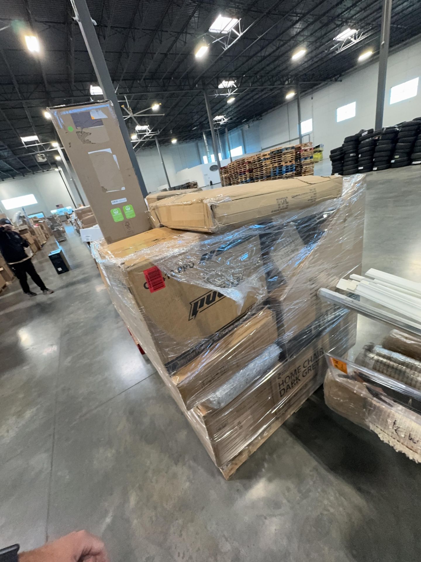 Cord sectional sofa, rug pad, 32 quart toaster oven an air fryer combo, welder CT Dash 418 pro, chai - Image 6 of 13