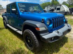 2020 Jeep Gladiator Pickup Truck, VIN # 1C6HJTAG3LL164219