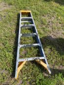 Werner fiberglass A-frame ladder-5'