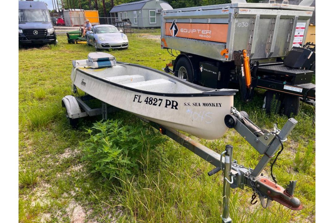 Gheenoe (12') with Shorelander Easy Loader Trailer - VIN# GHE844243212 - Image 2 of 21