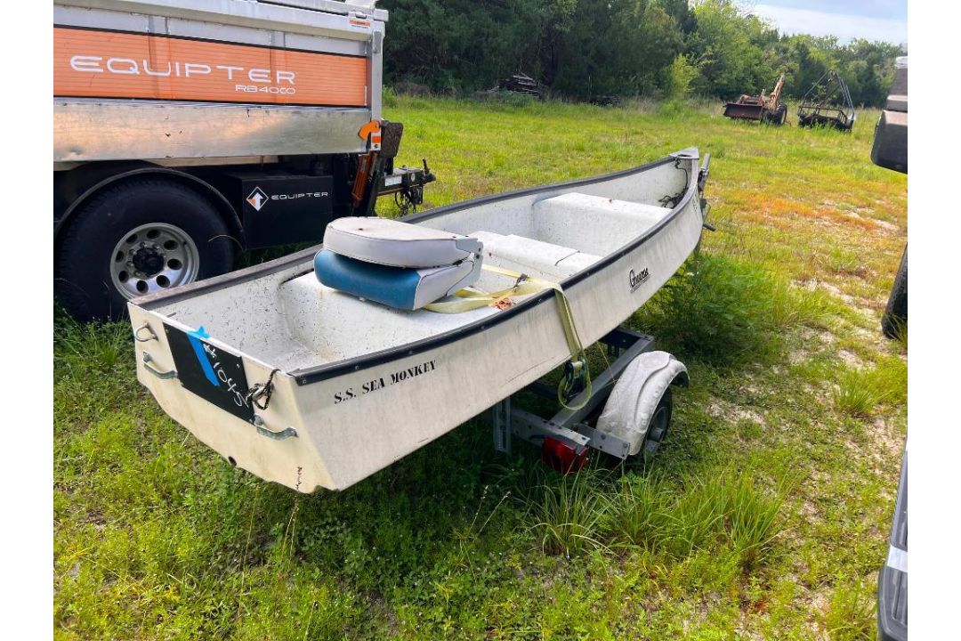 Gheenoe (12') with Shorelander Easy Loader Trailer - VIN# GHE844243212 - Image 11 of 21
