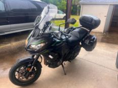 2018 Kawasaki KLZ1000 Motorcycle, VIN # JKALZCB1XJA021163