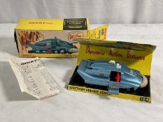 DINKY 104 diecast Gerry Anderson's 'Captain Scarlet' Spectrum Pursuit Vehicle in original box with