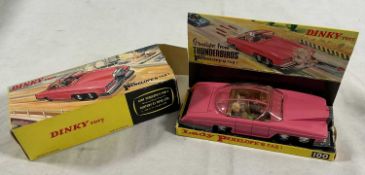DINKY 100 diecast 'Gerry Anderson's Thunderbirds' Lady Penelope's FAB1 Rolls Royce in pink, complete