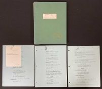 THE GODFATHER (1972) Third Draft film script, screenplay written by Mario Puzo and Francis Ford
