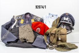 Konv. Bundeswehr, teilw. frühe Bundeswehr, u.a. Uniformrock Oberst Luftwaffe mit ...