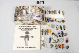Konv. Winterhilfswerk, Buch "WHW-Abzeichen der Reichsstraßen-Sammlung 1933 1944", noch ...