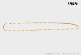 Goldkette 585 GG, ca. 22 g, L ca. 40 ...