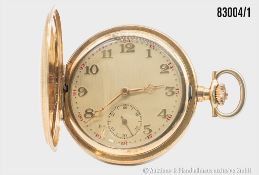 Taschenuhr MG BM Geneve, gestempelt "882150", vergoldet, Gesamtgewicht ca. 88,9 g, mit ...