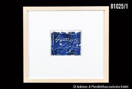 Georges Noel (1924 Béziers - 2010 Paris) Palimpsest (1997) Mischtechnik, Pigment, Sand ...