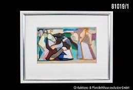 Horst de Marées (1896 Weimar - 1988 Otterndorf) Abstrakte figürliche Komposition, ...