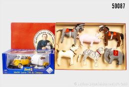 Steiff Jubiläumspackung "Kindheitsträume leben weiter 150 Jahre Margarete Steiff", 6 ...