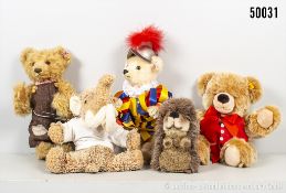 Konv. Steiff Bären, Mohair/ Webpelz, überwiegend KF, dabei Teddybär Leuthold der ...
