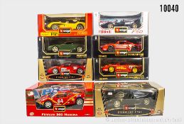 Bburgao Ferrari Modelle, u.a. 3332 Ferrari F40, 3352 Ferrari F50, 3358 Ferrari 360 ...