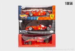 Hotwheels/ Paul Model's Art Modellfahrzeuge Formel 1, 2x Michael Schumacher Collection, ...