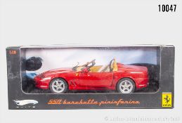 Hotwheels Elite Ferrari SSO Barchetta Pininfarina, Metall, 1:18, Z 0, OVP teils ...