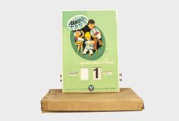 Arnold Dauerkalender, 50er/60er Jahre, H ca. 35,5 cm, Z 1, OVP mit ...