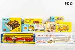 Konv. Corgi und Dinky Toys Modellfahrzeuge, dabei Corgi 1107 "Euclid" TC-12 Tractor ...