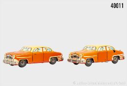 HPZ Modellautos, HP-001, 1x Aussteigeauto, Blech, L 15 cm, Uhrwerk und Friktion intakt, ...