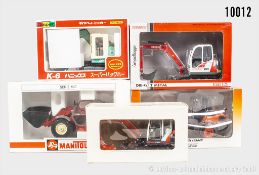 Modellfahrzeuge, Maitou MLT 633-120 LS Powershift, Ertl Compactbagger, Kubota Excavator ...