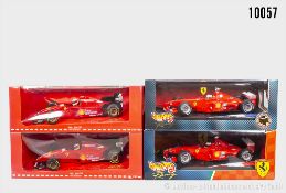 Hotwheels/ Paul Model's Art Modellfahrzeuge Formel 1, 3x Michael Schumacher Collection, ...