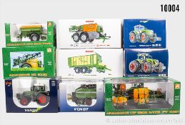 Universal Hobbies/ Wiking Modellfahrzeuge, landwirtschaftliche Maschinen, dabei ...