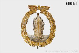 Minensuchabzeichen, Buntmetallausf., Hersteller "R.S.S.", guter Zustand mit teilw. ...