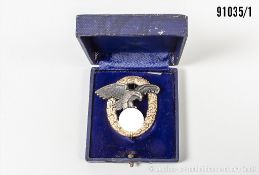 Beobachterabzeichen, Buntmetallausf., Hersteller "P. Meybauer Berlin", im dazugehörigen ...